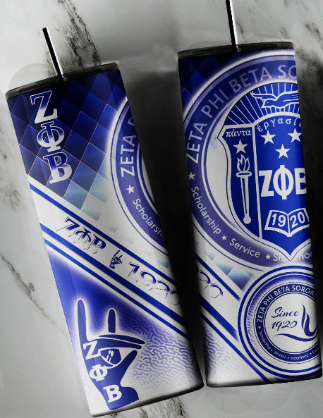20 oz Tumblers-Fraternity/Sorority
