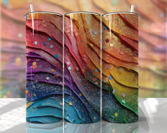 "Rainbow" 20 oz tumbler