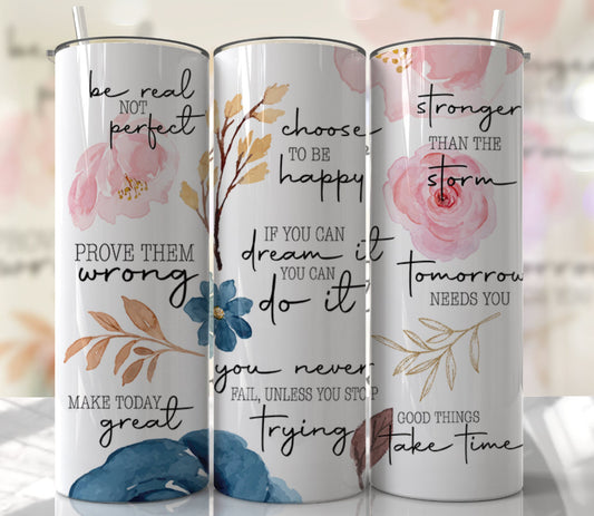 Motivation 20oz tumbler